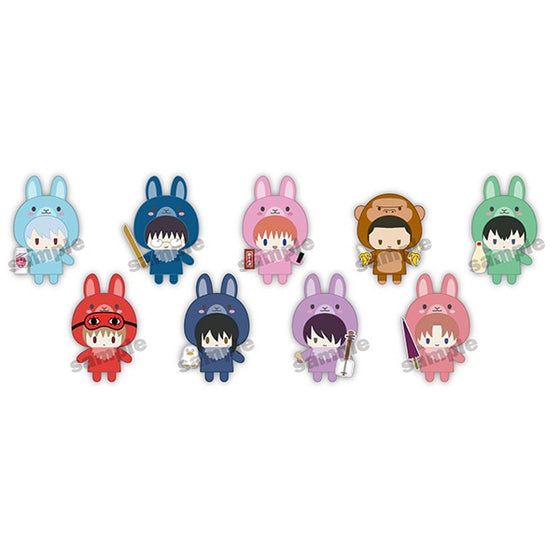 銀魂 Gintama PUPPELA Finger Mascot Collection Zodiac (Rabbit) ver. (set of 9)