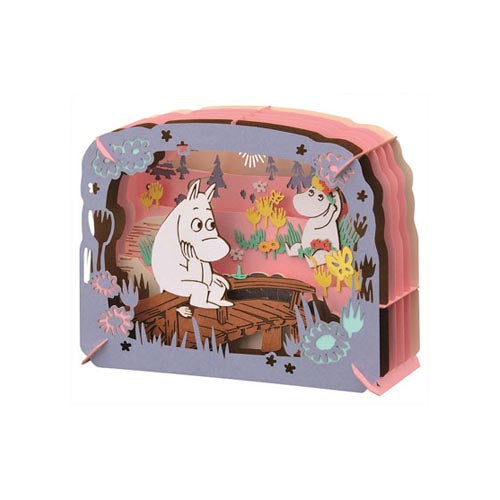 Paper Theater - Moomin PT-082 Moomin on the Bridge | Ensky| Up-Next HK