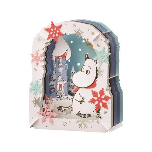 Paper Theater - Moomin PT-083 Moomin House in the Snow