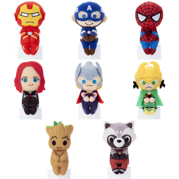 Marvel Disney Chokkorisan Sitting Plush Doll Collection