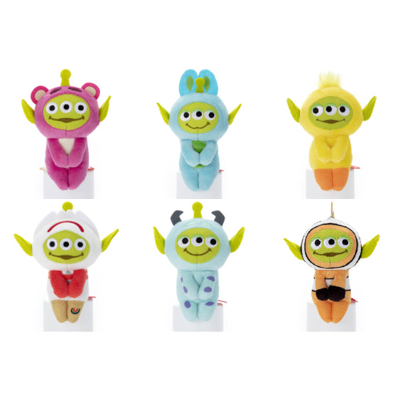 Toy Story Disney Pixar Chokkorisan Sitting Plush Doll - Alien Crossover Collection