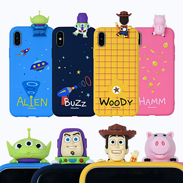 Woody Toy Story Disney mini Figure Protective Soft iphone Case (Navy)