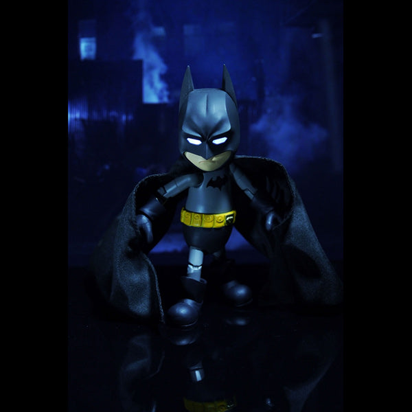 Herocross HMF#004 DC Batman LED Eyes Bat Signal Action Figure