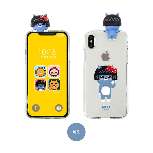 KAKAO Clear Mascot Neo iPhone Case