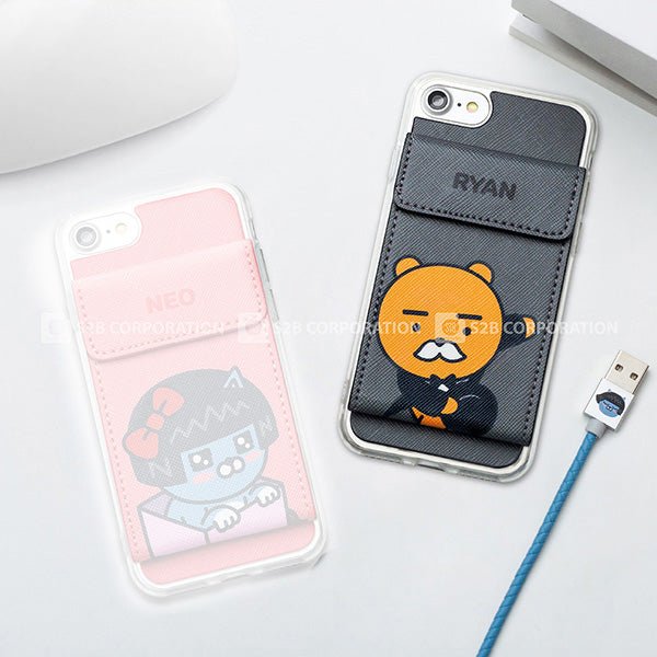 KAKAO Friends Costume Diary Gentle Ryan iPhone Pocket Case