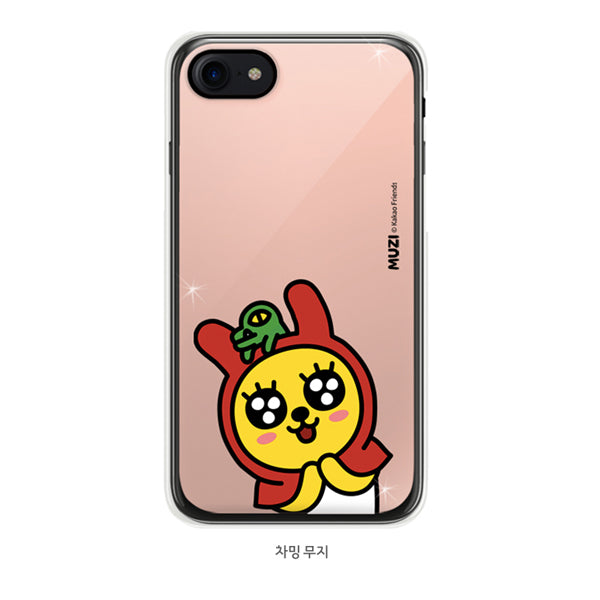 KAKAO Friends MakeUp Selfie Mirror Muzi iPhone Case 韓國卡通化妝鏡自拍手機殼保護套