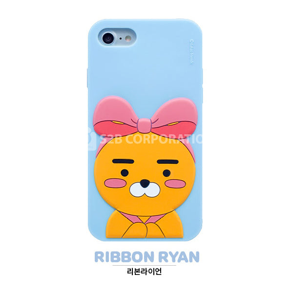 KAKAO Friends Silicon Ribbon Ryan iPhone Soft Case