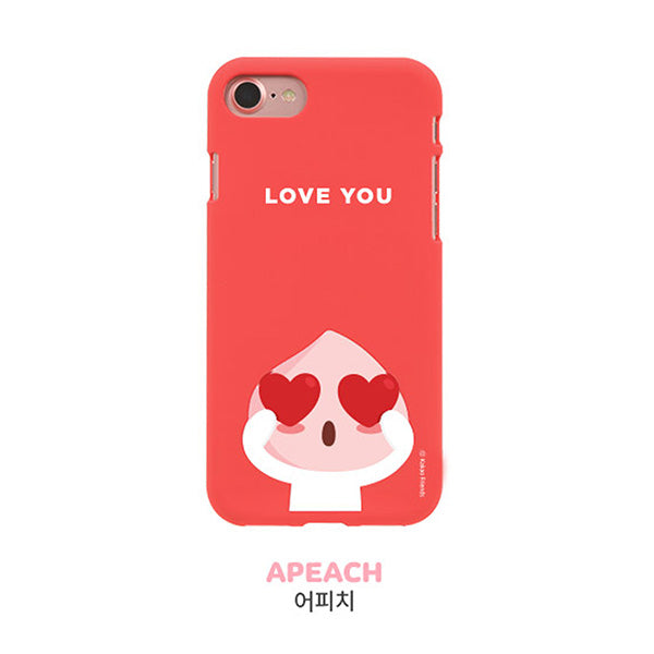 KAKAO Friends Soft Jelly Little Apeach iPhone Soft Case
