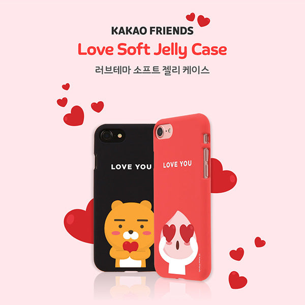 KAKAO Friends Soft Jelly iPhone Soft Case Protective韓國卡通軟手機殼保護套 UP-NEXT HK
