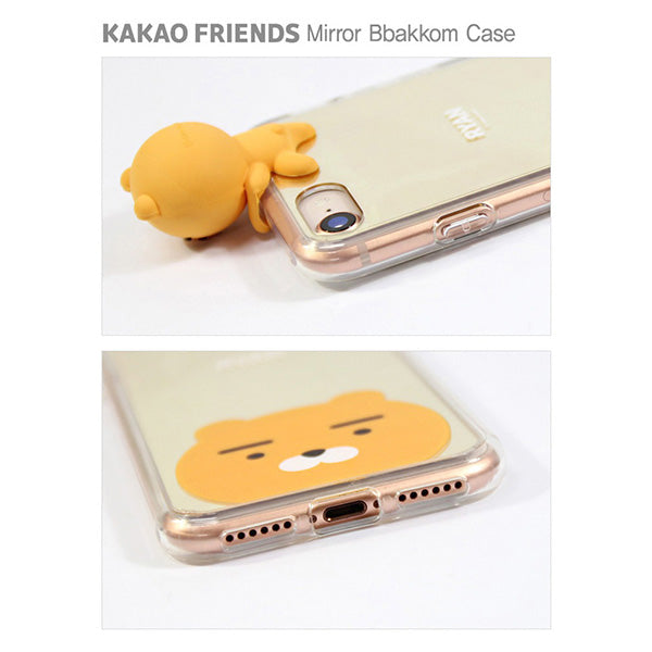 KAKAO Mirror Ryan Love iPhone Case 韓國卡通Kakao Friends公仔手機殼保護套獅子 UP-NEXT HK