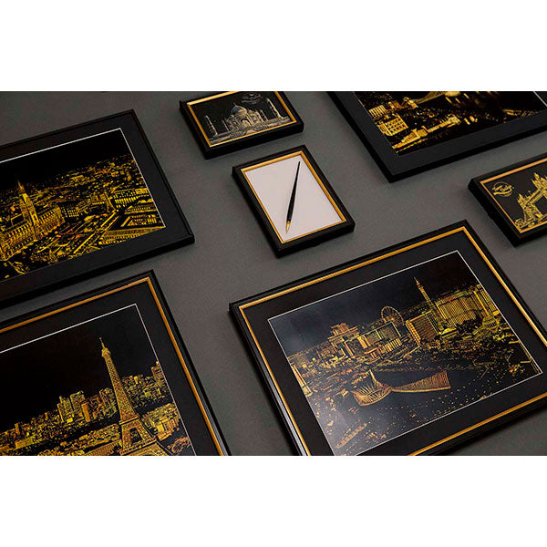 Lago-Scratch-Art-Postcard-Frame-Wall-Decoration