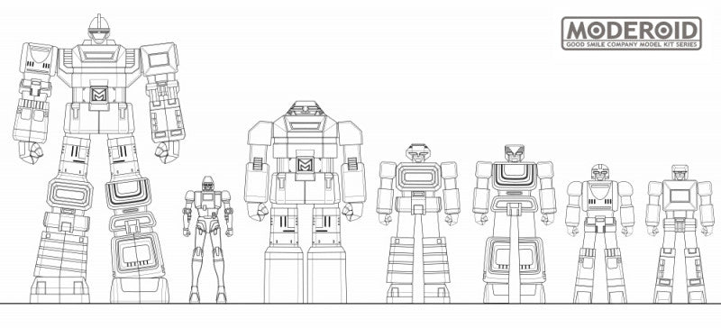 MODEROID Six God Combination Godmars Figure | Up-next HK