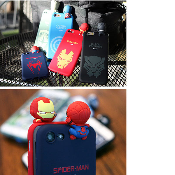 Marvel Avengers Thor Colors Mini Figure Soft iPhone Case Protection Light Slim