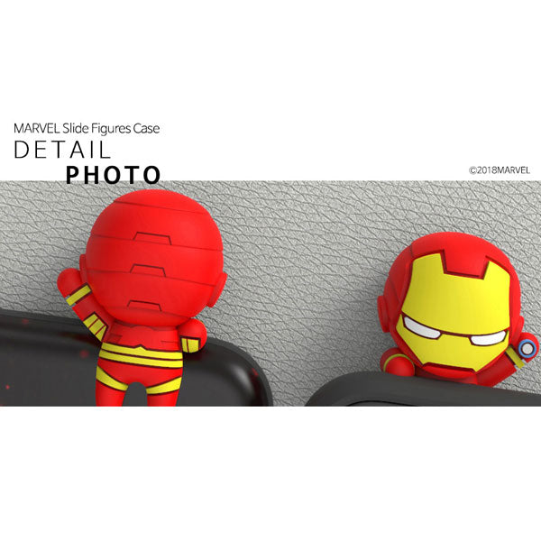 Marvel Ironman Cute mini Figure Anti Scratch Top of Protective iPhone Case Korea