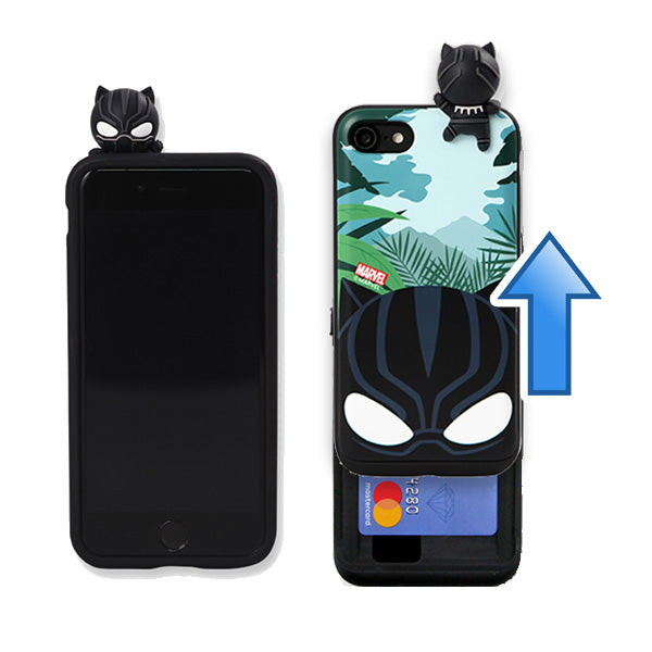 Superhero Black Panther Iphone Xr Case Marvel Black Panther Figure