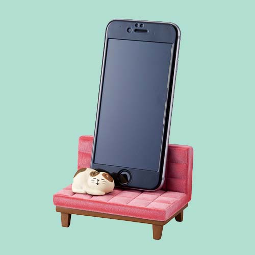 Sleeping Cat Meow Smartphone Stand Mobile Video Holder | Decoration Gadget | Up-Next HK