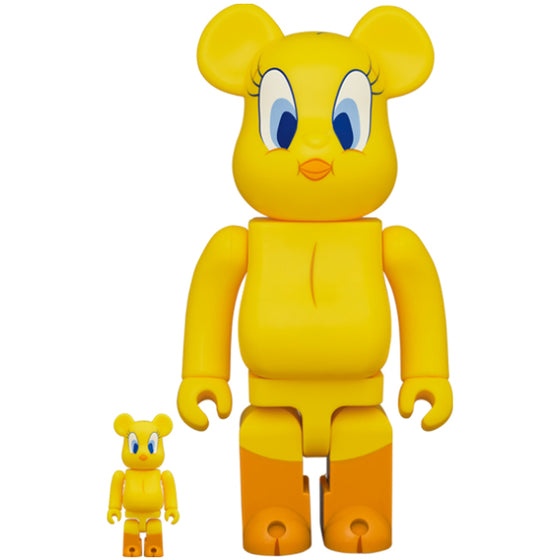 BE@RBRICK TWEETY 100％ & 400％ Set
