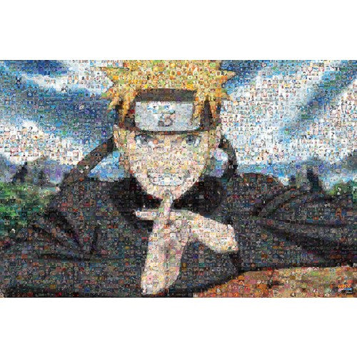Jigsaw Puzzle - Naruto Shippuden Mosaic Art 1000pcs (1000-395)