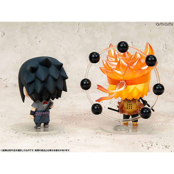 Naruto Shippuden Uzumaki & Uchiha Sasuke Shinobu Megahouse Set Figures Back