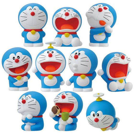 Doraemon Soft Vinyl Puppet Mascot (Set of 10)