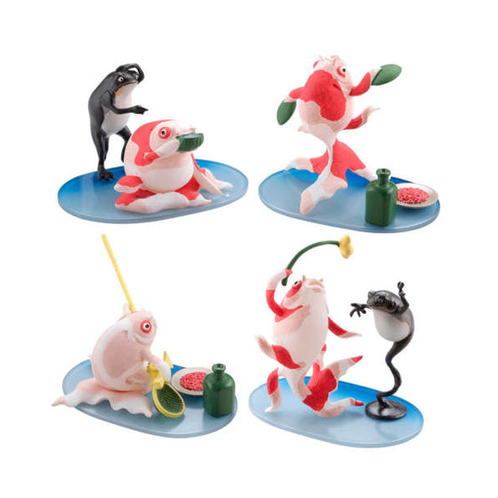 MiniQ Kuniyoshi Utagawa's Goldfish Sake no Zashiki (6 Pcs Box Set)