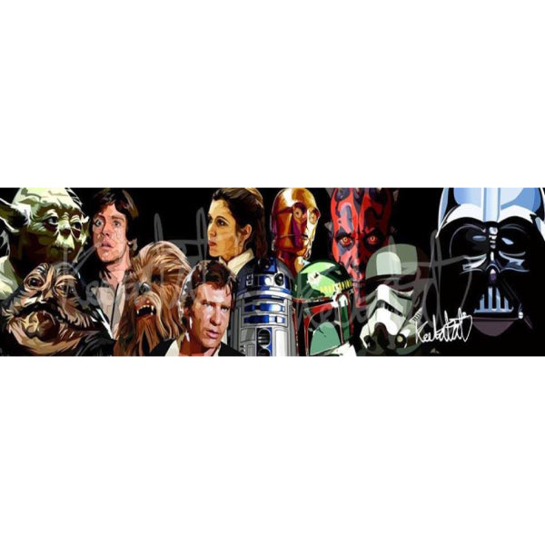 Pop Art Wall Decoration Drawing (Star Wars Set 4pcs) 星球大戰 掛畫