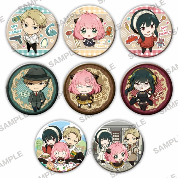 Spy x Family Can Badge+76 (Set of 8) 間諜家家酒