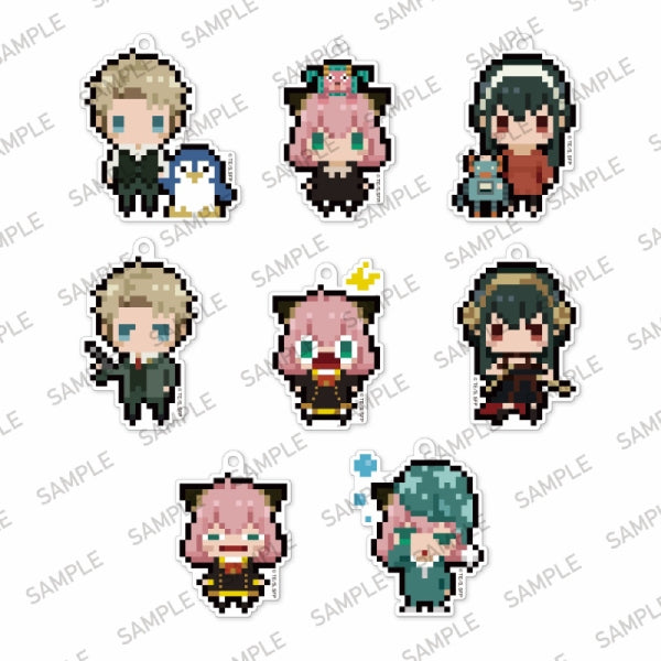 間諜家家酒 Spy x Family Petit Bit Strap Collection (Set of 8) (2022 Oct Resale ver.)