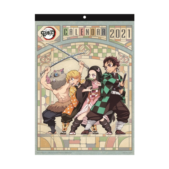 Demon Slayer: Kimetsu no Yaiba 2021 Wall Calendar (B3 size) / CL-1 (Resale)