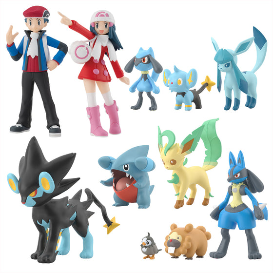POKEMON SCALE WORLD SINNOH REGION 2 SET W/O GUM
