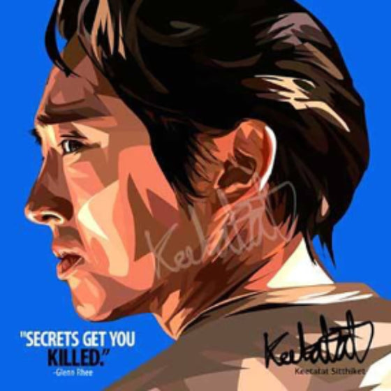 Pop Art Wall Decoration Drawing (Glenn) 掛畫