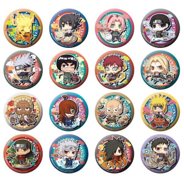 Metal Badge Collection Naruto Ninkaitaisen (repeat) 火影忍者 (box of 16)