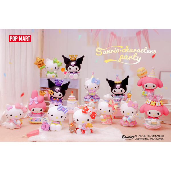 Pop Mart - Sanrio Characters Party Blind Box Series Mini Figure