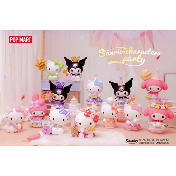 Pop Mart - Sanrio Characters Party Blind Box Series Mini Figure