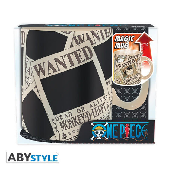 ONE PIECE - Mug Heat Change - 460 ml - Wanted