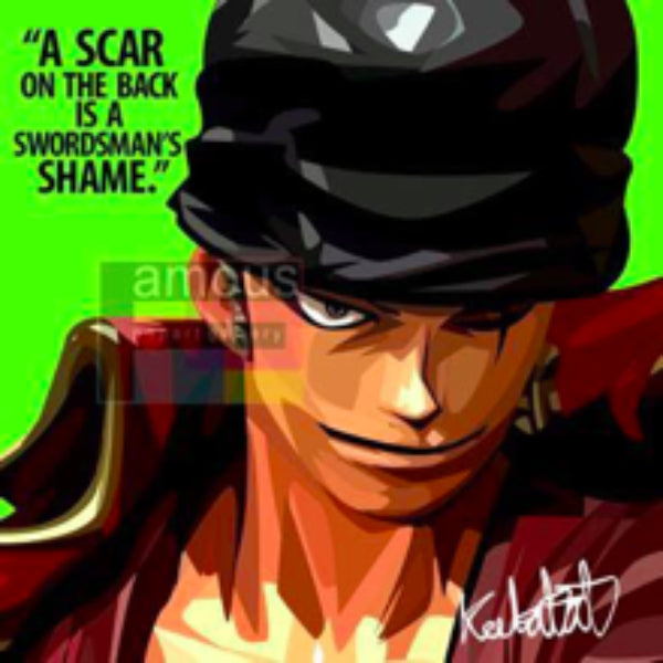 Pop Art Wall Decoration Drawing (Zoro 2) 海賊王 卓洛 掛畫