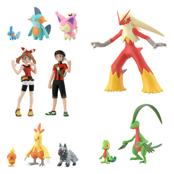 POKEMON SCALE WORLD HOENN SET (Set of 6)