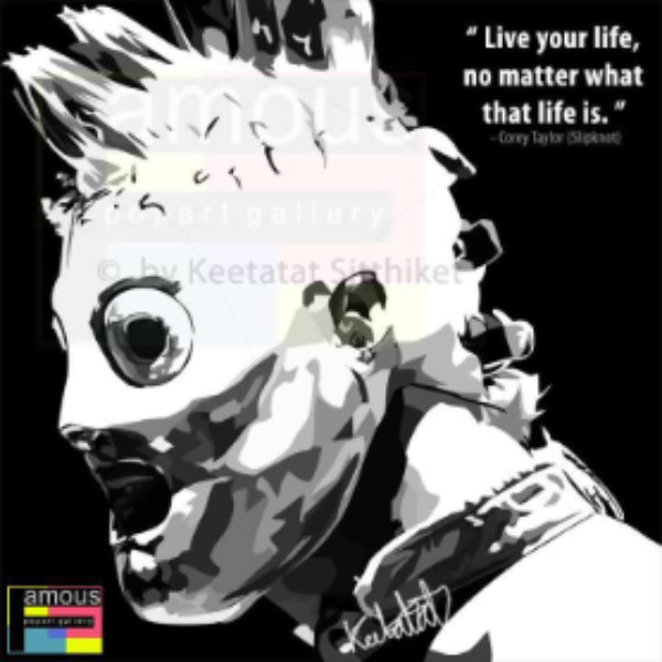 Pop Art Wall Decoration Drawing (Corey Taylor) Carey Tylor 掛畫