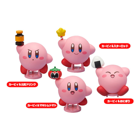Corocoroid Kirby Collectible Figures (Set of 6, 4 types)