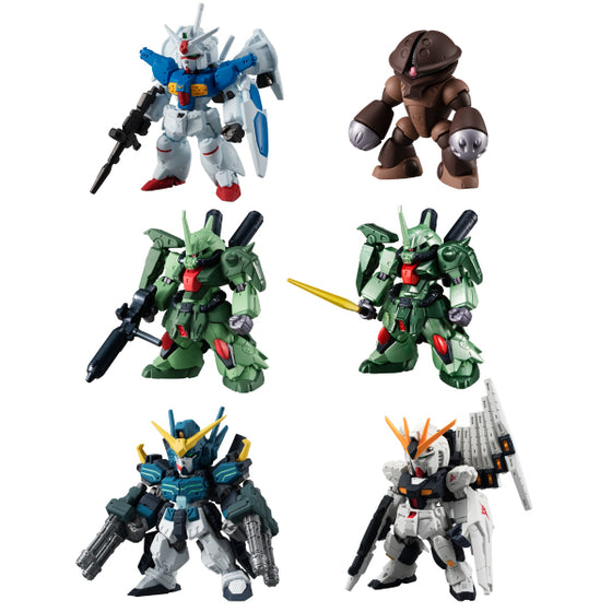 FW GUNDAM CONVERGE 10TH ANNIVERSARY MEMORIAL SELECTION 02 W/O GUM (set of 6)