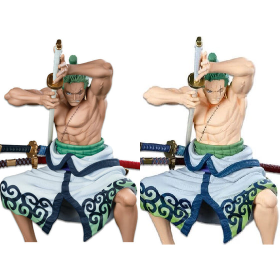 [SMSP] ONE PIECE BANPRESTO WORLD FIGURE COLOSSEUM 3 SUPER MASTER STARS PIECE THE RORONOA ZORO［THE  BRUSH］&［THE ORIGINAL］