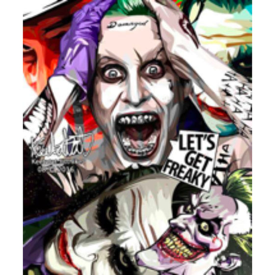 Pop Art Wall Decoration Drawing 掛畫 (Jokers Let's Get Freaky) 小丑 DC
