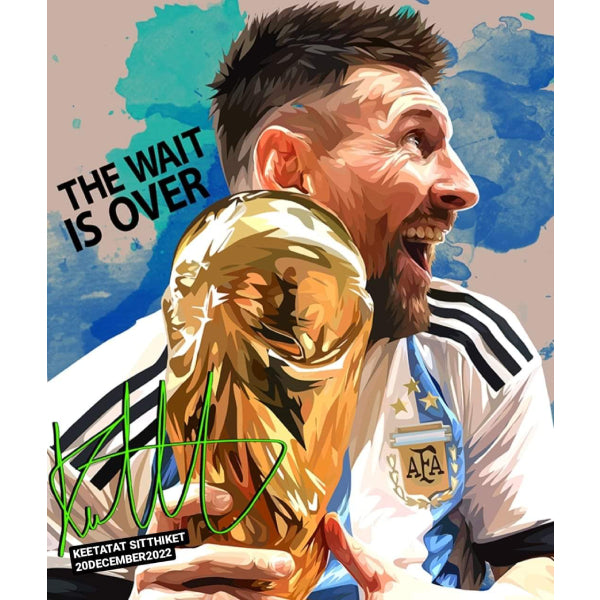 Lionel Messi, Drawing by Iheb Gharbi | Artmajeur