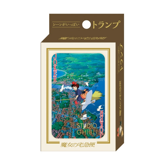 Ghibli - Playing cards full of scenes Kiki's Delivery Service