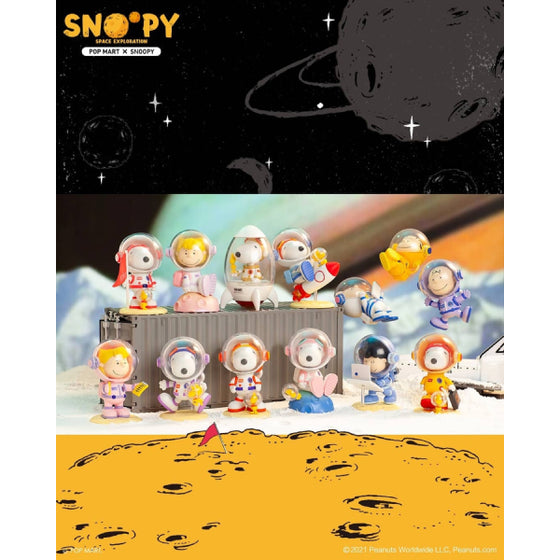 Pop Mart - Snoopy Space Exploration Series Blind Box Mini Figure