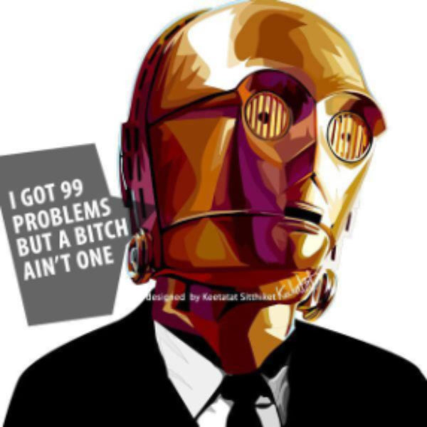 Pop Art Wall Decoration Drawing (Star Wars C3PO - new) 星球大戰 掛畫