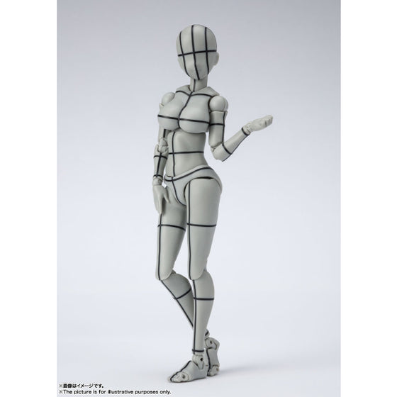 S.H.Figuarts BODY CHAN -KENTARO YABUKI- WIRE FRAME (Gray Color Ver.)