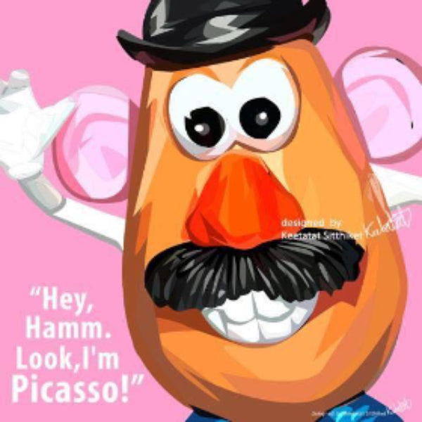 Pop Art Wall Decoration Drawing (Toy Story Mr. Potato Head) 反斗奇兵 薯蛋頭 掛畫