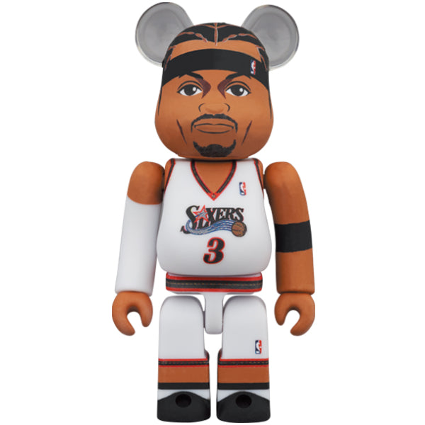 BE@RBRICK Allen Iverson (Philadelphia 76ers) 100％ ＆ 400％ Set