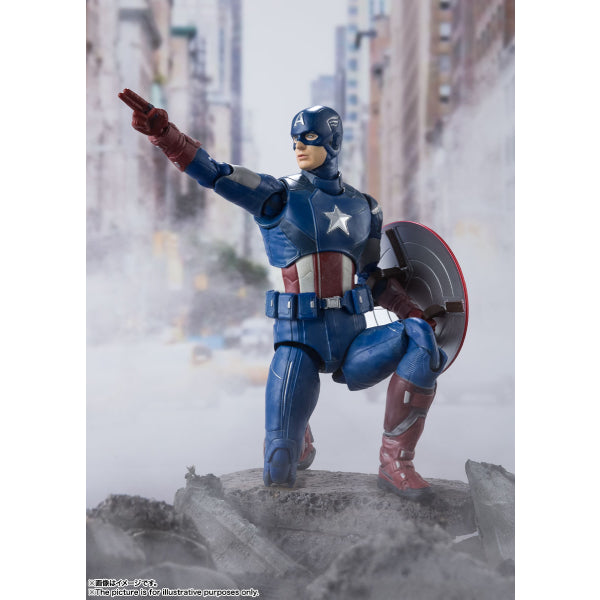 S.H.Figuarts Captain America "Avengers" - [AVENGERS ASSEMBLE] EDITION